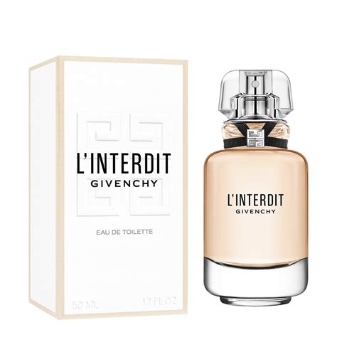 l interdit givenchy 50 ml eau de toilette|amende sens interdit Givenchy.